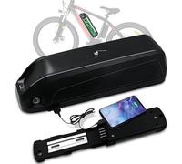 Batterie Lithium-ION for vélo électrique, 24 V, 36 V, 10 Ah, 13 Ah, 15 Ah, 18 Ah, 20 Ah, avec Chargeur, Plaque de Base à 4 Broches, Port USB(24V 13Ah)