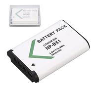 Batterie Lithium-ION NP-BX1 3,6 V 1600 MAh pour Cyber Shot DSC-HX HX90V HX95 HX99 HX300 HX400V RX1 RX1R II RX100 FDR-X3000 HDR-AS50 AS300