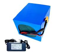 Batterie lithium-ion pour vélo électrique de 72 V 30 Ah avec chargeur de 84 V et 3 A, 20S10P, avec BMS intégré pour moteurs de 250 W, 300 W, 350 W, 500 W, 750 W, 1 000 W et 1 500 W (prise XT60 + prise