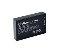 Batterie lithium-ion rechargeable 1700 mAh 3,7 V pour caméra MIDLAND XTC400
