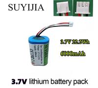 Batterie Lithium-Ion Rechargeable 3.7V 6000mAh 1S2P 18650, 3.7V 6000mAh avec PCB pour haut-parleurs, Radios, phares, jouets, Etc. 4,2 V 3PCS-1S2P