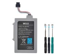 Batterie lithium-ion rechargeable Arr-002 3600 mAh pour manette sans fil Nintendo Wii U