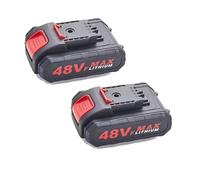 Batterie Lithium-ion Rechargeable De Grande Capacité 21V 48VF, Compatible Avec WORX, Scie Électrique, Perceuse Électrique Et Outils Électriques De Jardin(2 Battery)