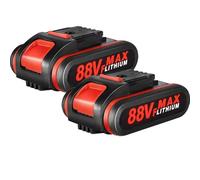 Batterie Lithium-Ion Rechargeable haute capacité 88VF, remplacement de batterie 48VF 36VF pour clé électrique Worx, outil électrique de scie 1 Battery 1 Charger