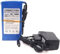 Batterie Lithium-Ion Rechargeable Pour Batterie De Télévision En Circuit Fermé 12 V Adaptateur Capacité Très Forte 6800Mah Dc12680[Z4202]