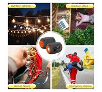 Batterie Lithium-polymère 110 V 24000 mAh, Prises Secteur for Camping-Car, Camping-Car, Maison