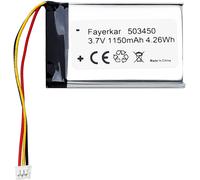 Batterie lithium-polymère 3,7 V 1150 mAh pour souris de jeu sans fil Logitech G403 G703 G900 G903 Prodigy RGB 533-000130