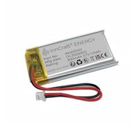 Batterie Lithium Polymère innCraft Energy 300mAh 3.7V, 40x20x4 Modèle 402040 2P Molex 51021-020 Connecteur 1.25mm