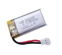 Batterie Lithium Polymère Rechargeable 3.7V 550mAh 802035 Adaptée Au Remplacement Batteries Drones Produits Électroniques