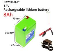 Batterie lithium rechargeable 12V nouvelle génération 2024, alternative aux batteries au plomb pour voitures jouets, éclairage LED, batterie extérieure. 12V 3Ah Battery