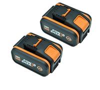 Batterie lithium rechargeable 20 V 4,0 Ah WA3553 WA3551 WA3553.1 WA3570 compatible avec tous les outils électriques et de jardin WORX(6.0Ah-2PCS)