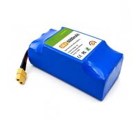 Batterie Lithium Rechargeable 36V 6Ah Pour Trottinette Auto-Équilibrée, Hoverboard Et Monoroue Électrique, Batterie De Remplacement Li-Ion 10S2P, Sortie 27,5V-42V, BMS Intégré, Décharge Max 30A