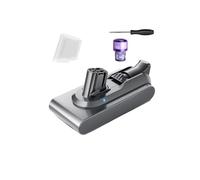 Batterie Lithium Rechargeable 6000 MAh / 8000 MAh, Compatible avec L'aspirateur Dyson V12. Accessoires Compatibles avec L'aspirateur Dyson V12 Slim.(8.0ah with AC)