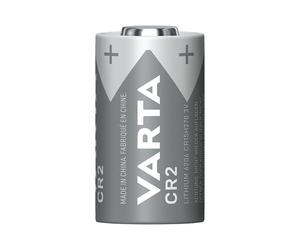 Batterie Lithium Varta CR2 3V 880mAh Cylindrique 1.56cm x 27mm - Plage de Température Opérationnelle -20°C à 60°C - Poids 11g - Référence 06206-301-401