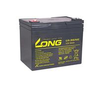 Batterie longue U1-36NE 12 V 36 Ah AGM plomb comme batterie 34 Ah 41 Ah sans entretien
