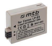 mr!tech Batterie Haute Performance Remplacement pour Canon LP-E5 Compatible avec: EOS 450, EOS 450D, EOS 1000, EOS 1000D, EOS Kiss X2, Rebel XSi
