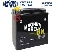 Batterie Moto Scooter MOTX16-BS Triumph Suzuki Gilera 14Ah Magneti Marelli