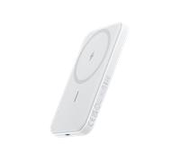 Anker MagGo 621 Batterie Externe magnétique sans Fil 5000 mAh, Power Bank Charge Rapide, Pliable et avec USB-C, pour iPhone séries 17 pro/16/15/14/13 et Autres (Blanc)