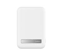 Batterie MagSafe Qi2 8000mAh 15W avec Support Intégré Blanc