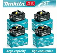 Batterie Makita 100% originale 18V 6Ah 6000mah, batterie au lithium de remplacement BL1830B BL1850B BL1850 BL1840 BL1860 BL1815 6AH X2 chargerX1