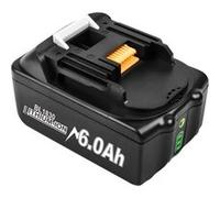 Batterie Makita 18V, capacité 6Ah, compatible avec les perceuses sans fil LXT, 1 6.0Ah