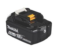 Chargeur et batterie Makita bl 1850 b li-ion batterie 18v 5,0 ah ( 197280-8 / 632f15-1 ) + visualisation led - successeur de 196672-8