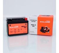 Batterie Malossi Pour Scooter Yamaha 50 Yh Why 1999 À 2011 Yb4l-B Gel / 12v 4ah Neuf