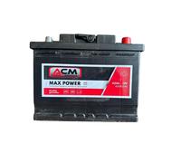Speed Batterie pour voiture, L260, 60 Ah, 540 A, avec pôle positif à droite, Speed par SMC