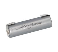 Batterie Mignon AA 2200 mAh 1,2 V NiMh avec cosse à souder en U à haut courant rechargeable
