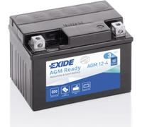 batterie moteur EXIDE AGM remplie en usine 12V 3Ah 50A 113x70x85