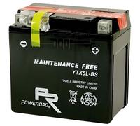 Batterie moto 12V 4Ah TOPCAR YTX5L-BS