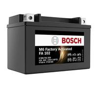 Batterie Moto 12V 8Ah 135A Gel Bosch 0 986 FA1 020 Prête À L'Emploi YTX9-BS