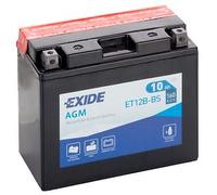 Exide Et12b-bs Agm Mf Battery 12v Clair