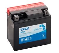 BATTERIE MOTO ETX5L-BS EXIDE 12V 4Ah 70A