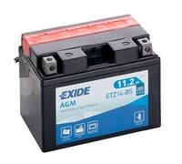 BATTERIE MOTO ETZ14-BS EXIDE 12V 11,2Ah 205A