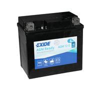 Batterie moto Exide AGM12-5 YTX5L-BS YB5L-B 12v 4ah 70A