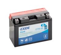 Batterie moto Exide ET9B-BS YT9B-BS 12v 8ah 110A