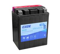 BATTERIE EXIDE AGM ETX14AH-BS/YTX14AH-BS