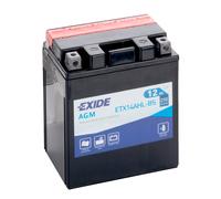 BATTERIE EXIDE AGM ETX14AHL-BS/YTX14AHL-BS