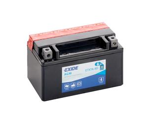 Batterie moto Exide ETX7A-BS YTX7A-BS 12v 6ah 90A