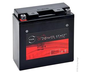 Batterie moto FULBAT FT14B-4 GEL / YT14B-4 Etanche AGM 12V / 12Ah