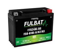 Batterie moto Fulbat GEL FTX24HL-BS / F50-N18L-A/A2/A3 GEL SLA - 12V 21AH 350A - 550982