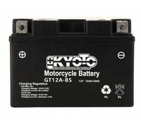 Batterie moto Kyoto GT12A-BS (YT12A-BS) - Sans entretien - 12 V 10 Ah - Dimensions: 150 x 87 x 106 mm compatible avec CAGIVA Raptor (all models) 1000 2030TRIUMPH Tiger 1050 2007-2010