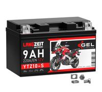 Batterie moto longue durée YTZ10-S GEL 12V 9Ah YTZ10S CTZ10-S 50901 GTZ10-S 5...