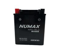 Batterie moto NUMAX NB12A-B SLA 12V 12Ah 150A Dimensions: 136x81x158mm et plus à Gauche