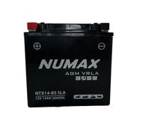 Batterie moto Numax Premium AGM YT14BS / YTX14BS SLA 12V 12Ah 200A