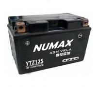 Batterie moto Numax Premium AGM YTZ12S 12V 11.2Ah 210A