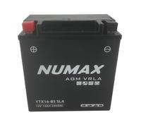 Batterie moto Numax Premium Scellé AGM NTX16-BS / YTX16-BS SLA - 12V 14Ah 230A