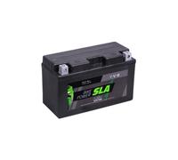 intAct - AGM BATTERIE MOTOCYCLE | Batterie pour scooter, moto, quad, etc. Batterie sans entretien & anti-fuite | SLA12-7A-BS, CTX7A-BS, 50615, batterie 12V, 6 AH (c20), 80 A (EN) | Dim: 150x87x94mm