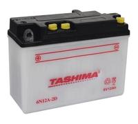 Batterie moto - TASHIMA - 6N12A-2D - Plomb - 6V - 12Ah